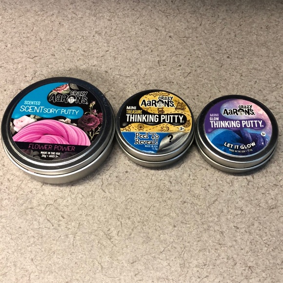 Crazy Aarons SCENTsory and Thinking Putty (3) - Picture 1 of 2